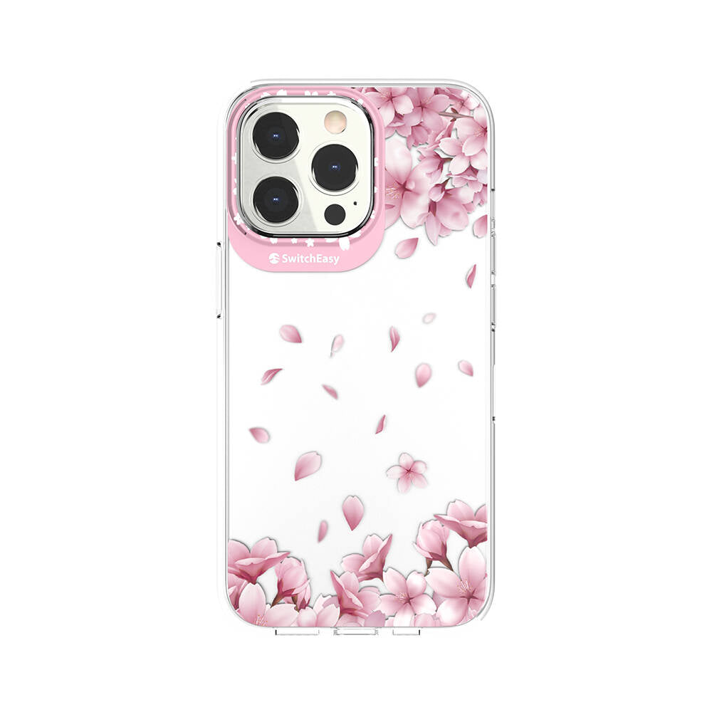 Switcheasy Artist Sakura iPhone 13 Pro Çift IMD Baskılı Lisanslı Kılıf
