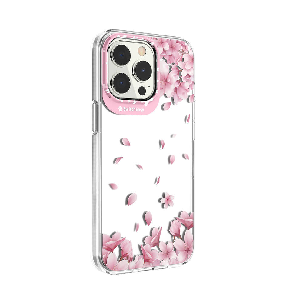 Switcheasy Artist Sakura iPhone 13 Pro Çift IMD Baskılı Lisanslı Kılıf