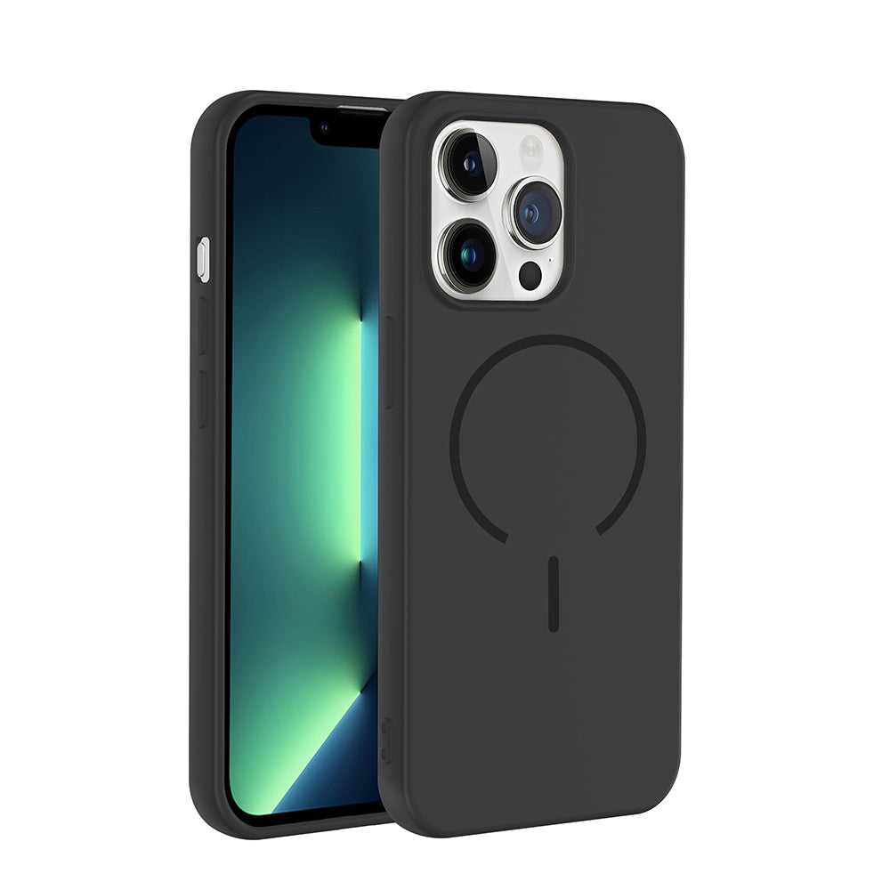 Cepax iPhone 13 Pro M-safe Şarj Özellikli Meta Kılıf