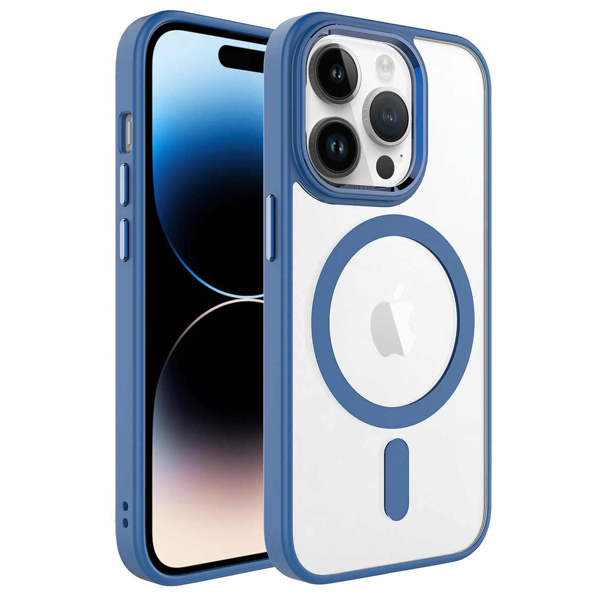 Cepax Chrome Magsafe iPhone 13 Pro Kablosuz Şarj Özellikli Silikon Telefon Kılıfı - 1