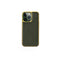 Wiwu Genuine iPhone 13 Pro Leather Gold Calfskin Orjinal Deri Telefon Kılıfı