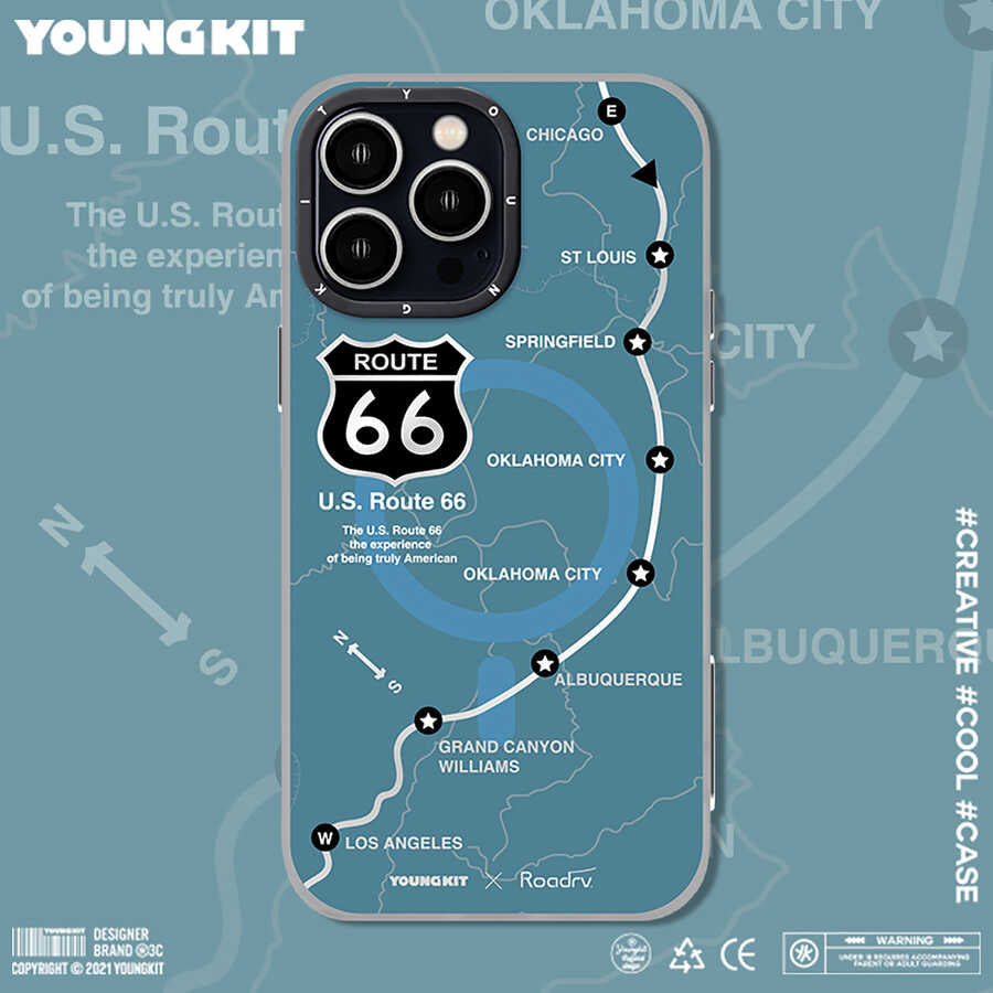 iPhone 13 Pro Kılıf YoungKit Highroad Serisi Kılıf - 2