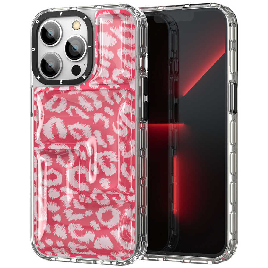 iPhone 13 Pro Kılıf YoungKit Leopard Article Serisi Kılıf - 1