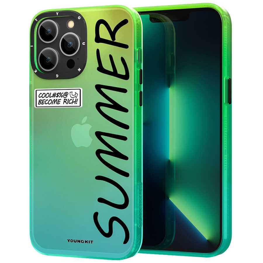 iPhone 13 Pro Kılıf YoungKit Summer Serisi Kılıf - 1