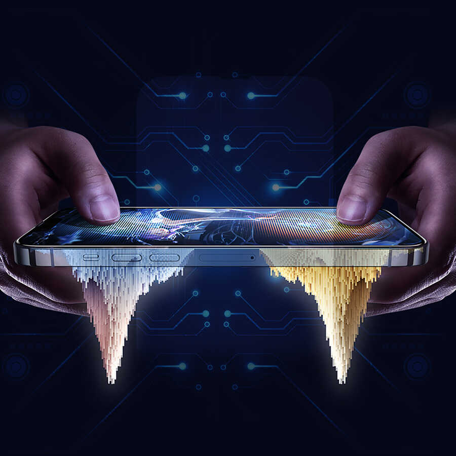 iPhone 13 Pro Max Benks Mat Ekran Koruyucu Parmak İzi Bırakmayan Oyunculara Özel Ekran Filmi - 3