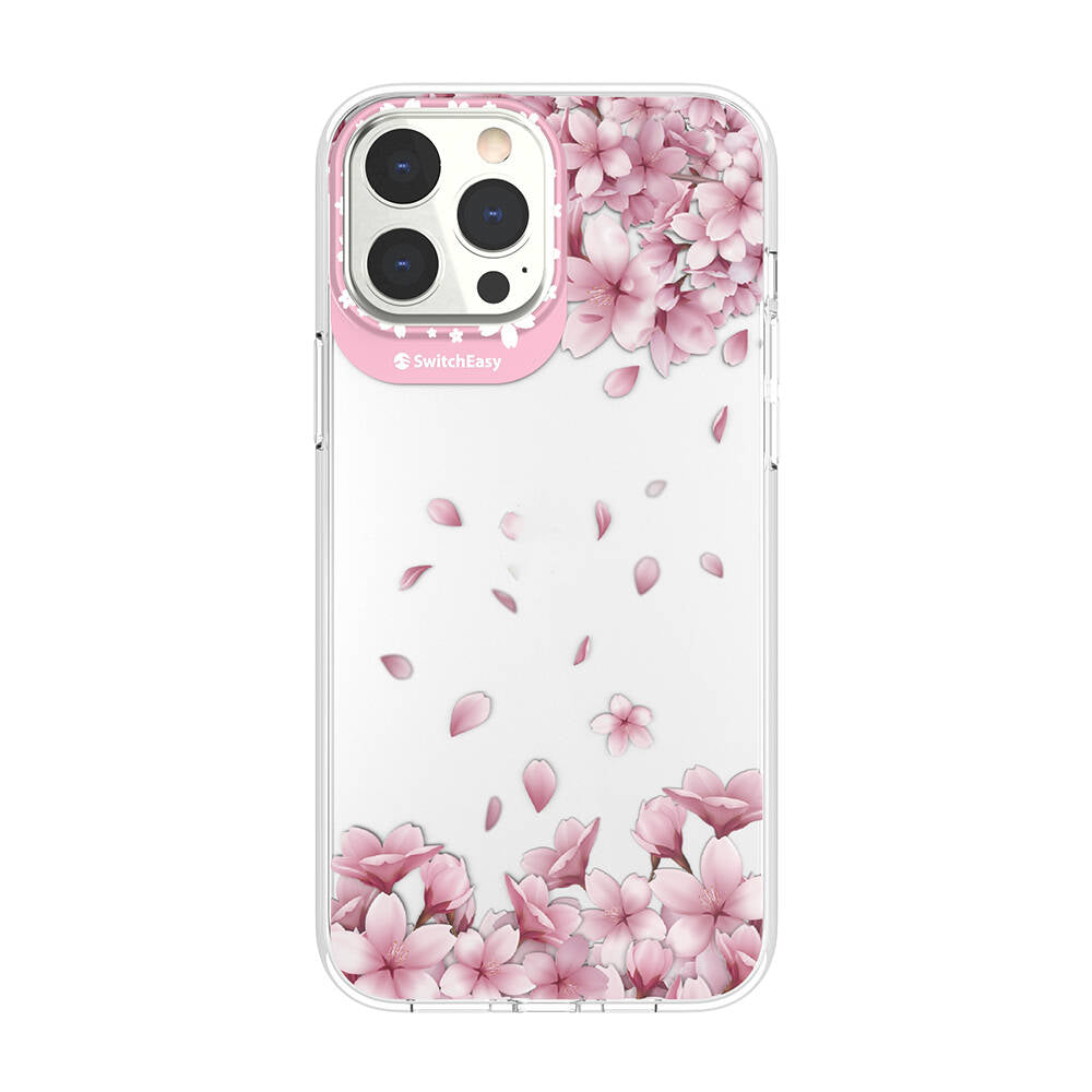 Switcheasy Artist Sakura iPhone 13 Pro Max Çift IMD Baskılı Lisanslı Kılıf