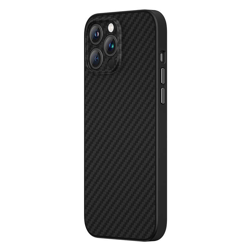 iPhone 13 Pro Max Kılıf Karbon Fiber Benks Hybrid Kevlar Kılıf - 1