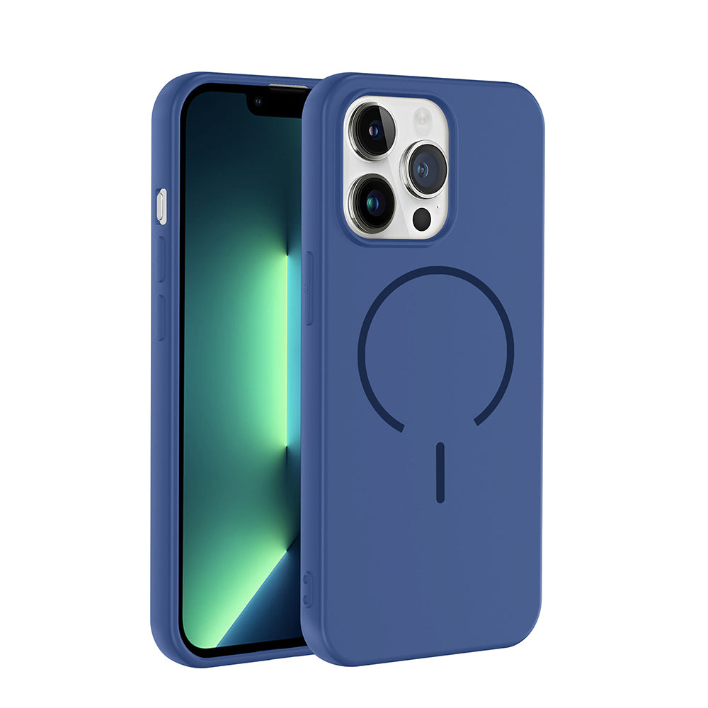 Cepax iPhone 13 Pro Max M-safe Şarj Özellikli Meta Kılıf