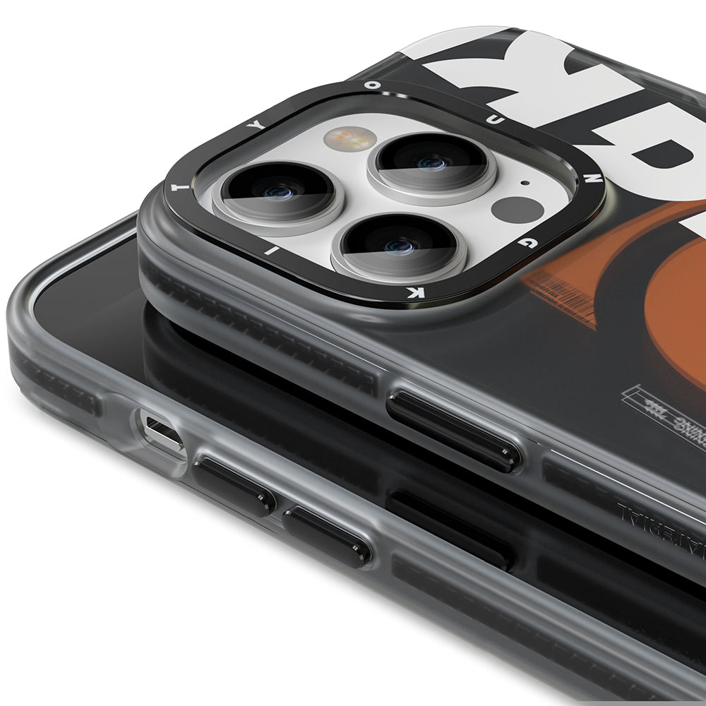 Youngkit Binfen Serisi iPhone 13 Pro Max Kılıf M-safe Şarj Özellikli Yazı Temalı Telefon Kılıfı - 2