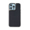 Wiwu Genuine iPhone 13 Pro Max Leather Silver Calfskin Orjinal Deri Telefon Kılıfı