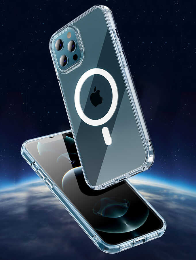iPhone 13 Pro Max Kılıf Wiwu Magnetic Crystal Kılıf - 4