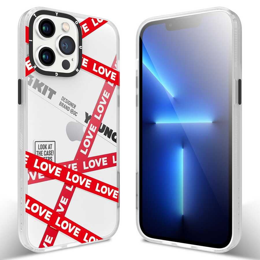 YoungKit Holiday Serisi iPhone 13 Pro Max Telefon Kılıfı - 1