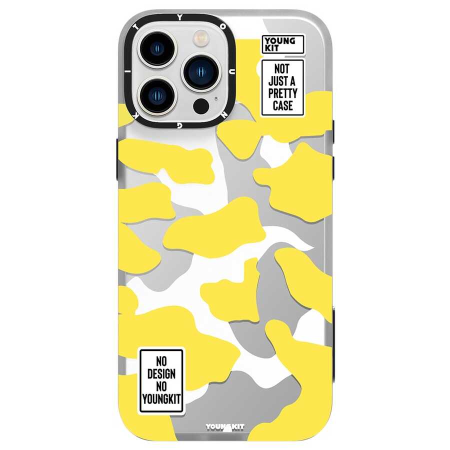 YoungKit Kamuflaj Serisi iPhone 13 Pro Max Telefon Kılıfı - 2