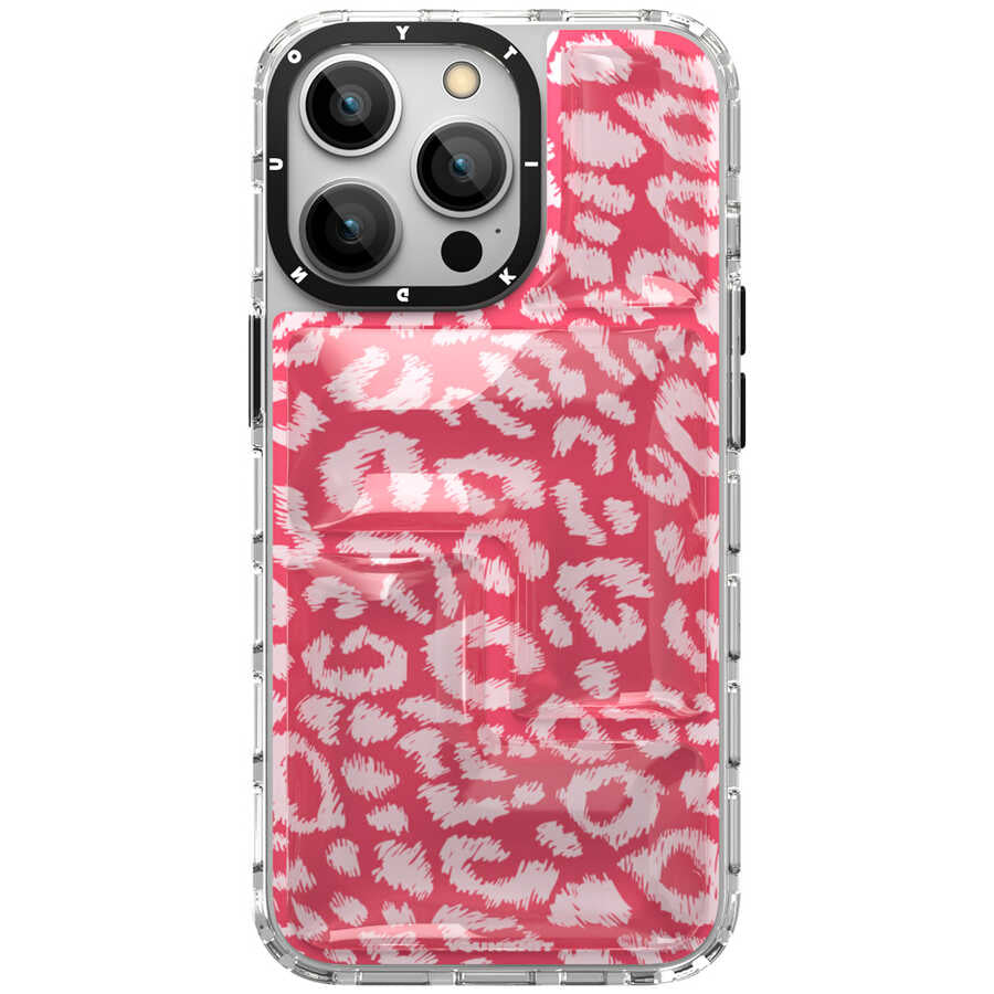 iPhone 13 Pro Max Kılıf YoungKit Leopard Article Serisi Kılıf - 4