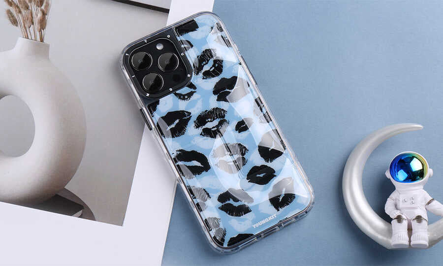 iPhone 13 Pro Max Kılıf YoungKit Leopard Article Serisi Kılıf - 9