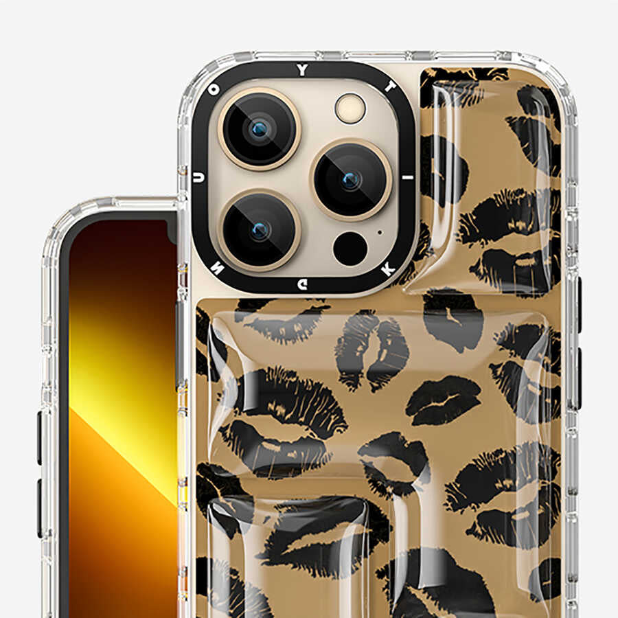 iPhone 13 Pro Max Kılıf YoungKit Leopard Article Serisi Kılıf - 12