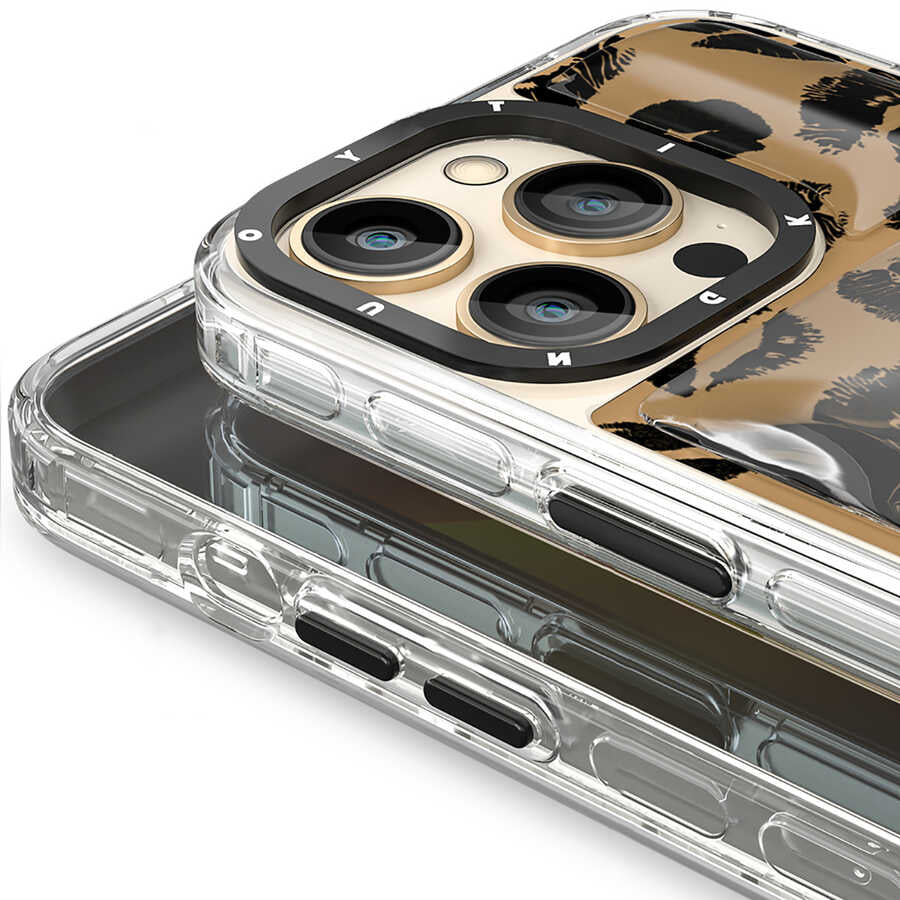 iPhone 13 Pro Max Kılıf YoungKit Leopard Article Serisi Kılıf - 13