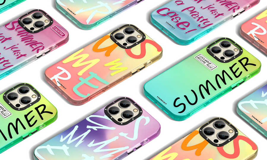 iPhone 13 Pro Max Kılıf YoungKit Summer Serisi Kılıf - 9