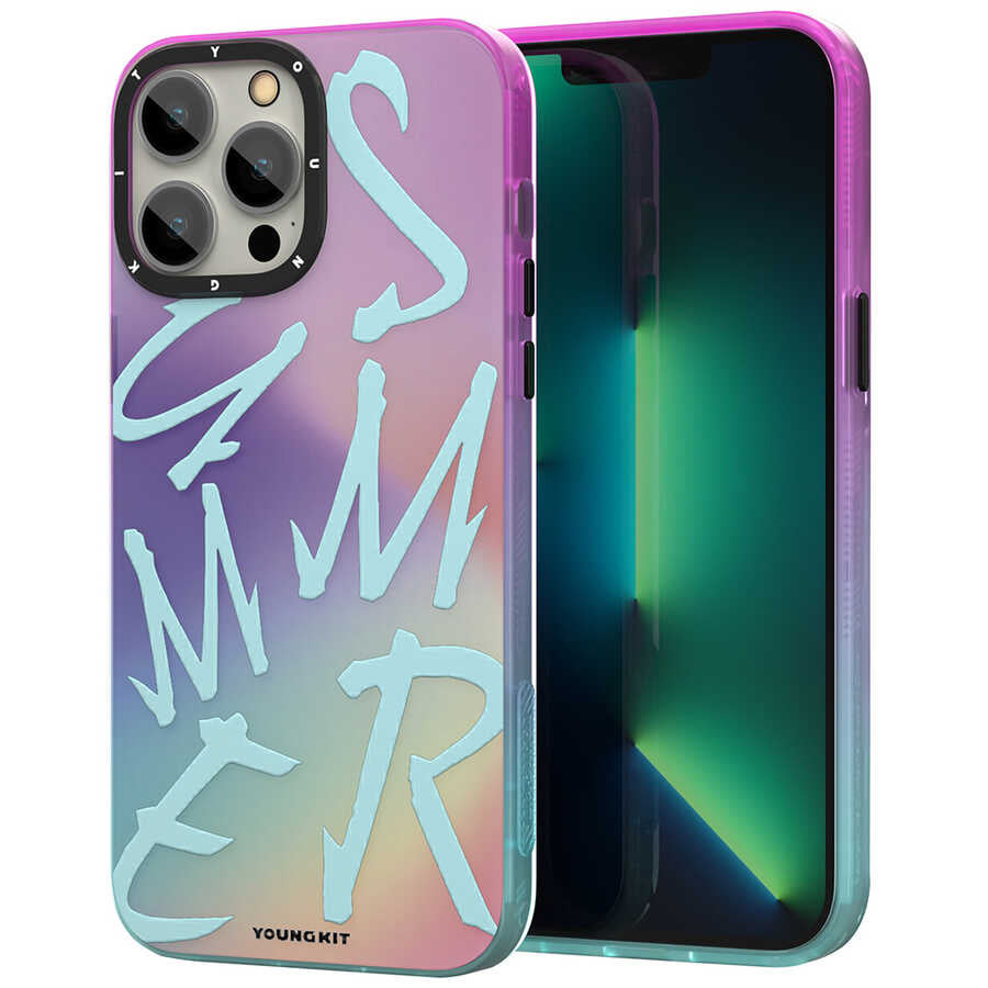 iPhone 13 Pro Max Kılıf YoungKit Summer Serisi Kılıf - 19