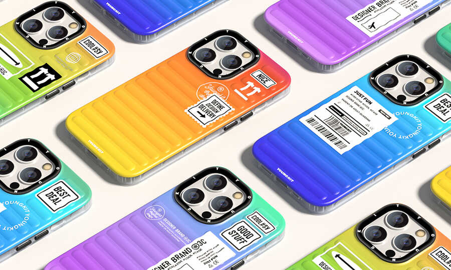 YoungKit The Secret Color Serisi iPhone 13 Pro Max Telefon Kılıfı