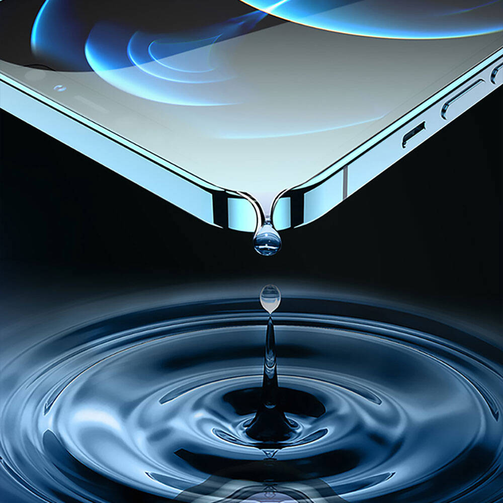 Recci RSP-A11 HD iPhone 13 Pro Max Temperli Cam Ekran Koruyucu + Kolay Uygulama Aparatlı