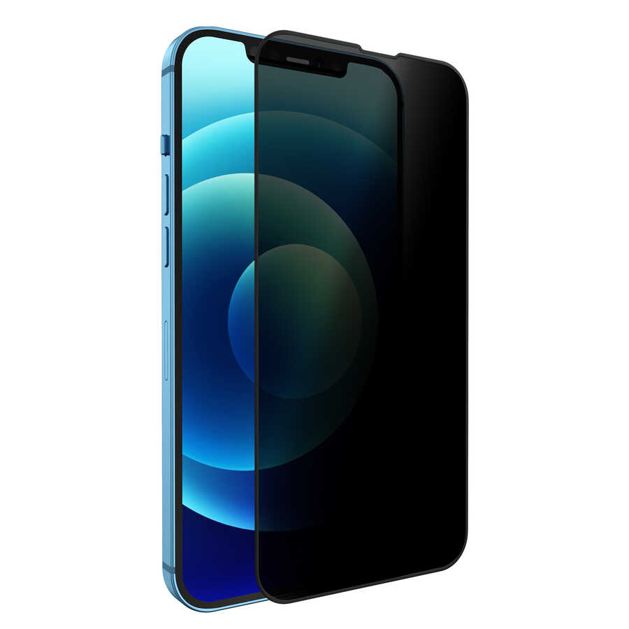 Wiwu Easy İnstall iPhone 13 Pro iPrivacy Temperli Ekran Koruyucu - 1