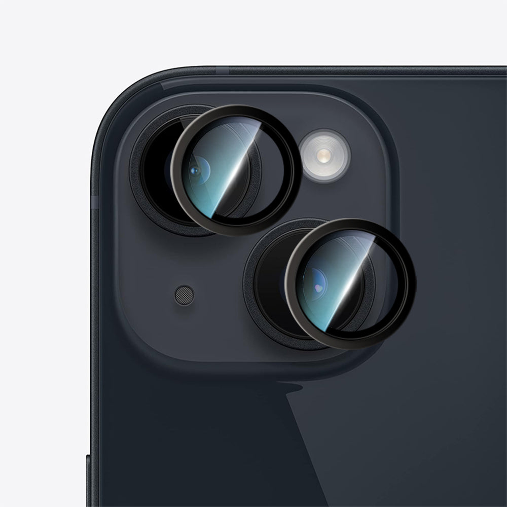 CaseWorld Alloy Serisi iPhone 14 Oleofobik Anti Reflective Kamera Lens Koruyucu