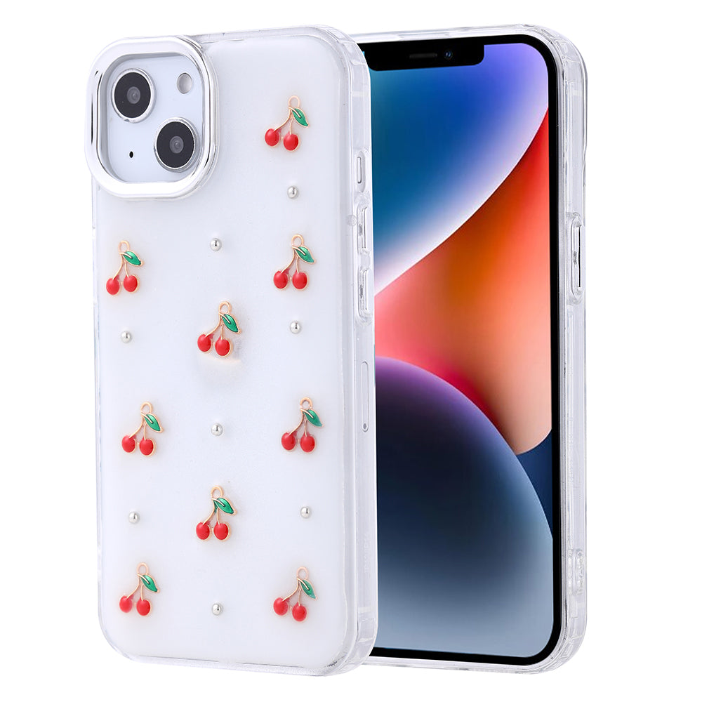 Cepax iPhone 14 Airbag Tasarımlı Simli Şeffaf Kutup Kılıf