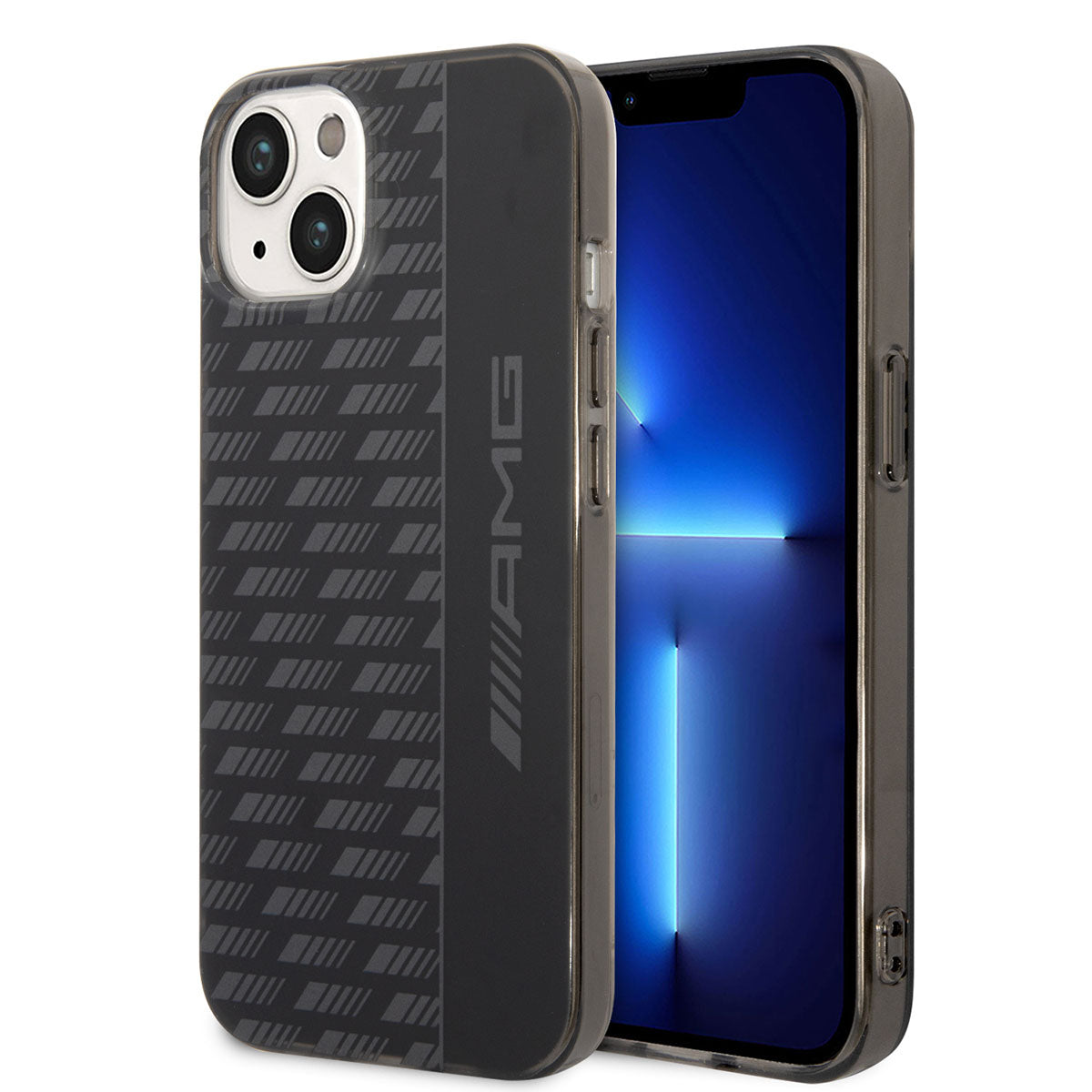 AMG Frosted iPhone 14 Buzlu PC Karbon Dizayn Kılıf