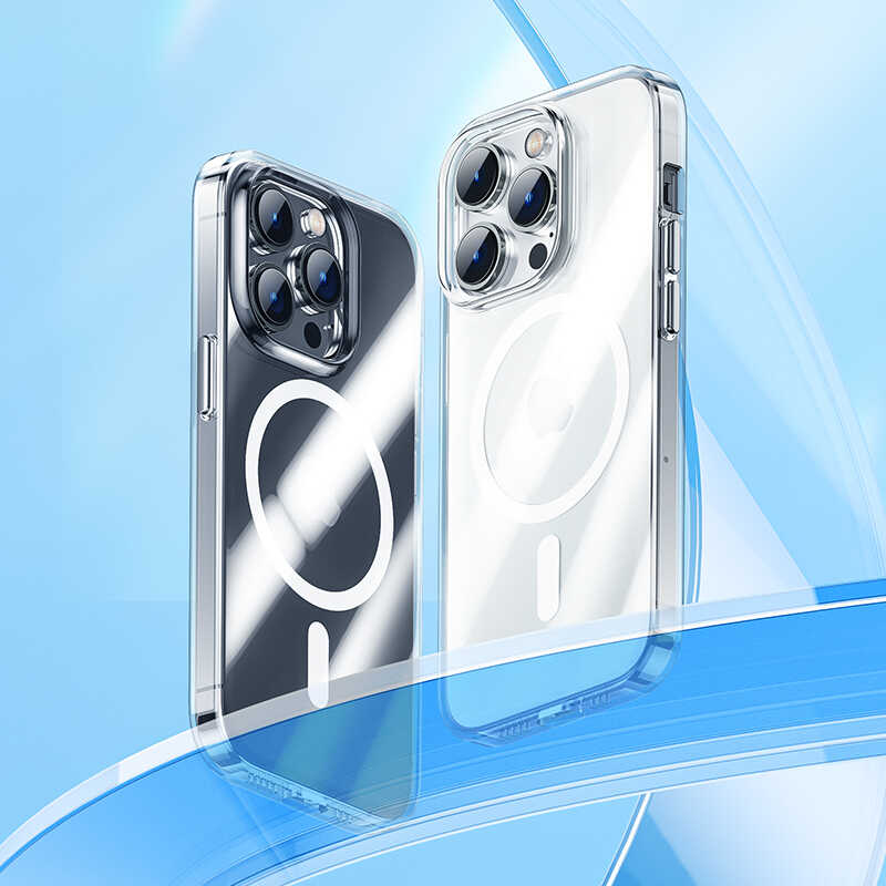 iPhone 14 Kılıf Benks Crystal Series Clear Kılıf Ekran Koruyucu Hediyeli - 2