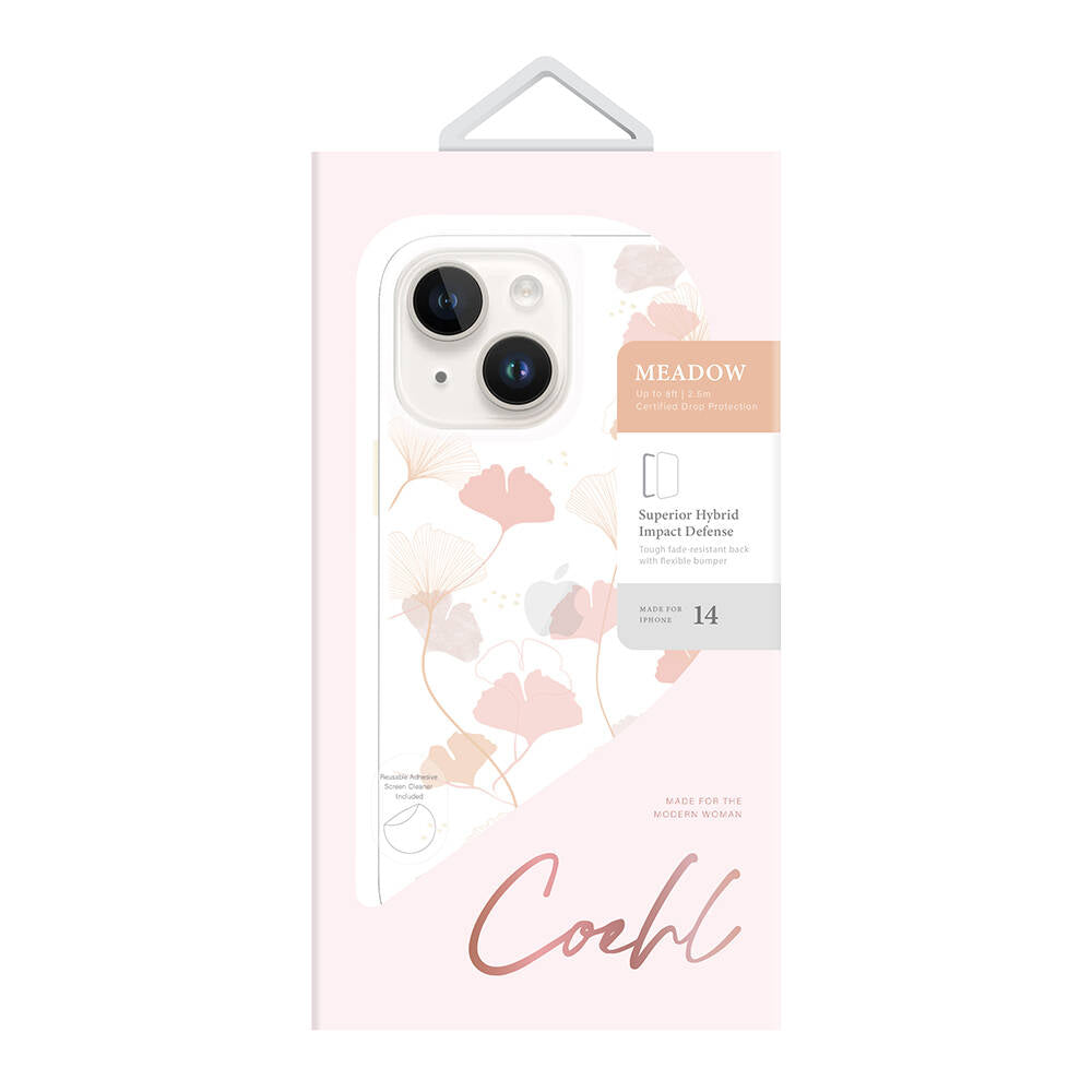 Coehl Meadow iPhone 14 Çayır Çiçeği Desenli Telefon Kılıfı