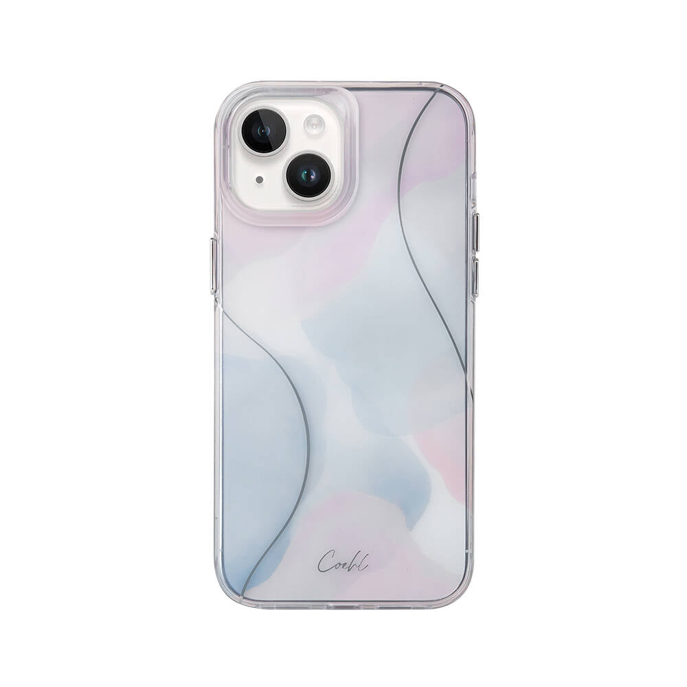 Coehl Palette iPhone 14 Dalgalı Çizgi Desenli Kılıf