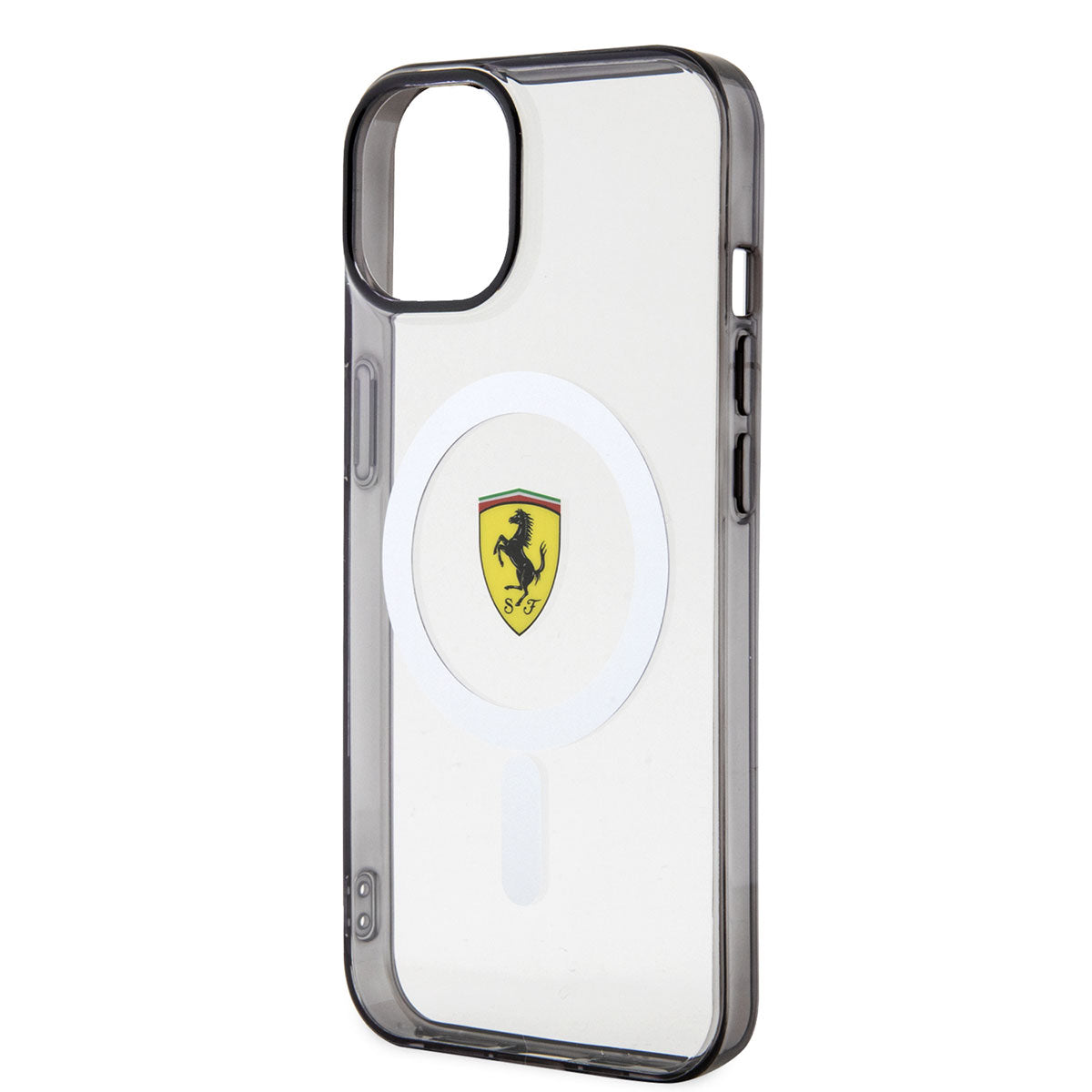 Ferrari iPhone 14 M-safe Şarj Özellikli Transparan Dizayn Kılıf