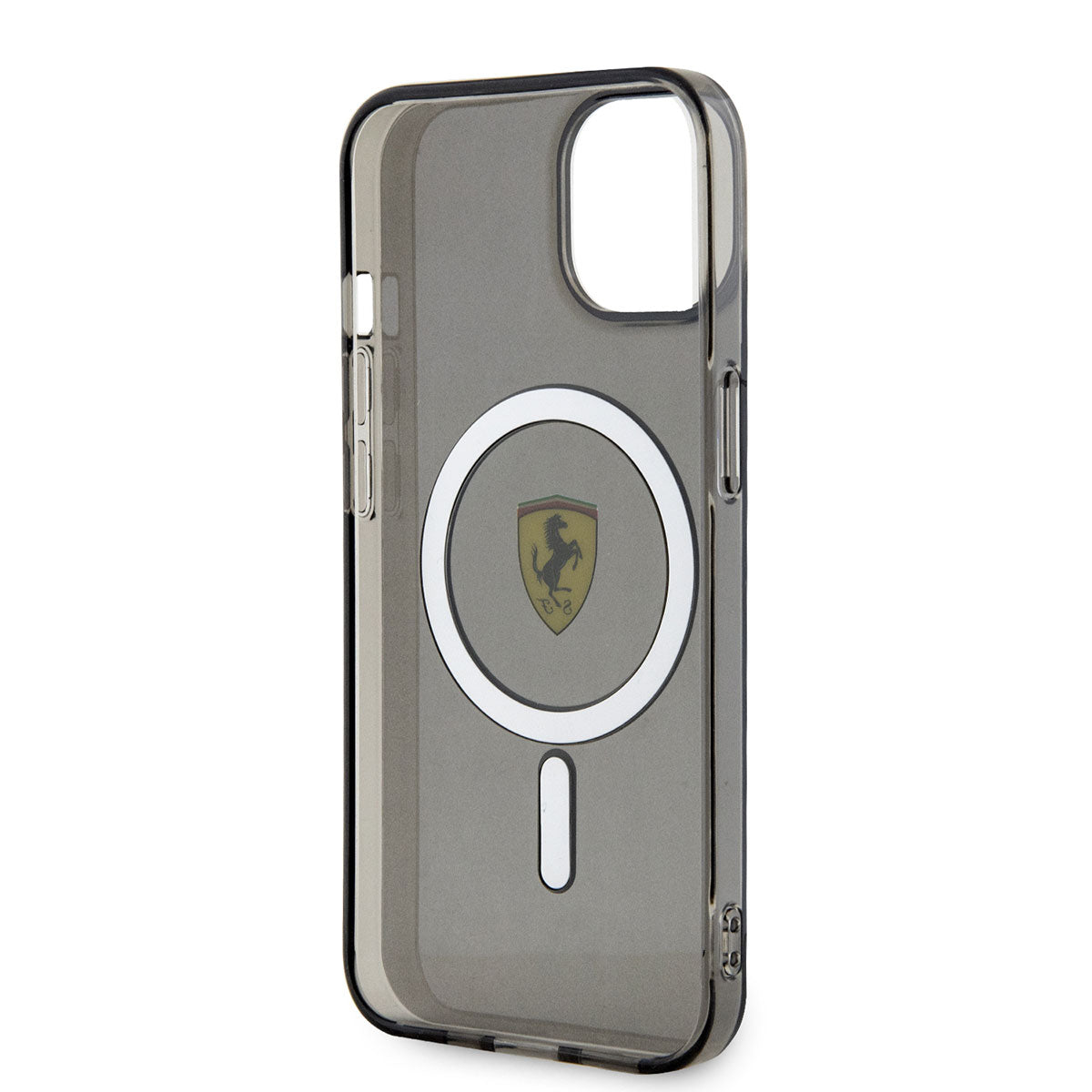 Ferrari iPhone 14 M-safe Şarj Özellikli Yarı Transparan Dizayn Kılıf