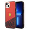 Ferrari iPhone 14 Orjinal Lisanlı Transparan Alt Kısım Baskılı Dizayn Kılıf