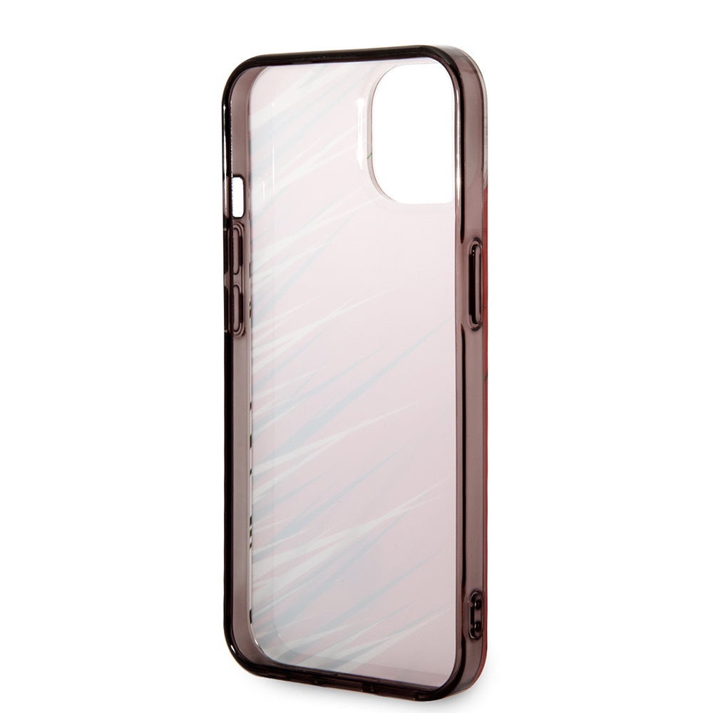 Ferrari iPhone 14 Orjinal Lisanslı Baskı Logolu Çimen Desenli Telefon Kılıfı