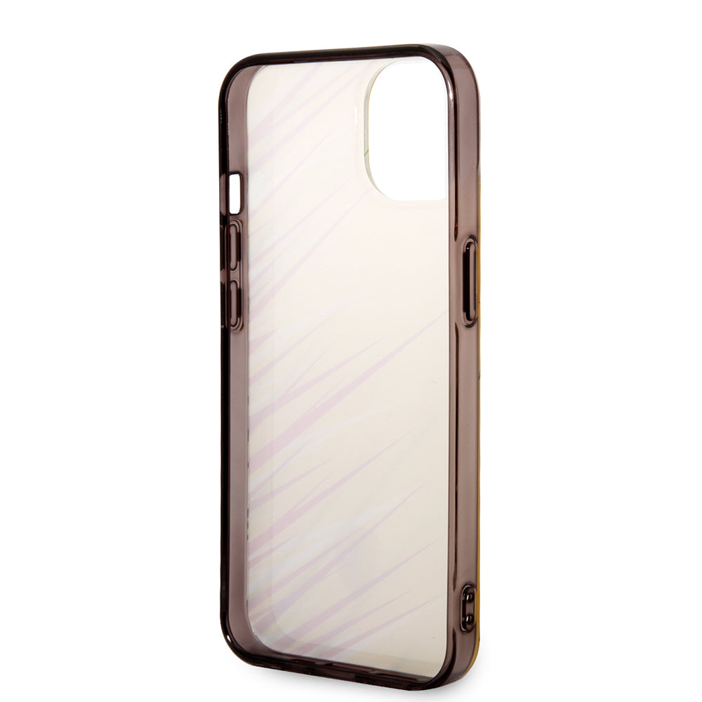 Ferrari iPhone 14 Orjinal Lisanslı Baskı Logolu Çimen Desenli Telefon Kılıfı