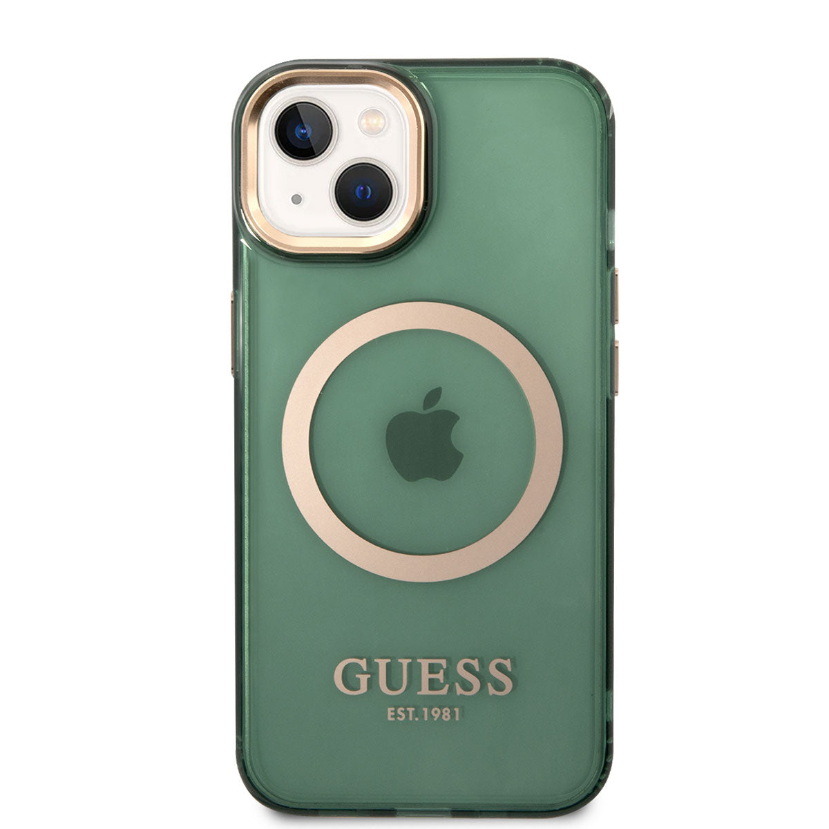 Guess iPhone 14 Magsafe Şarj Özellikli Airbagli Dizayn Telefon Kılıfı