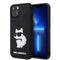 Karl Lagerfeld iPhone 14 Kılıf 3D Rubber Choupette Dizayn Telefon Kılıfı