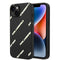 Karl Lagerfeld iPhone 14 Kılıf PU Suni Deri Logolu Dizayn Kapak