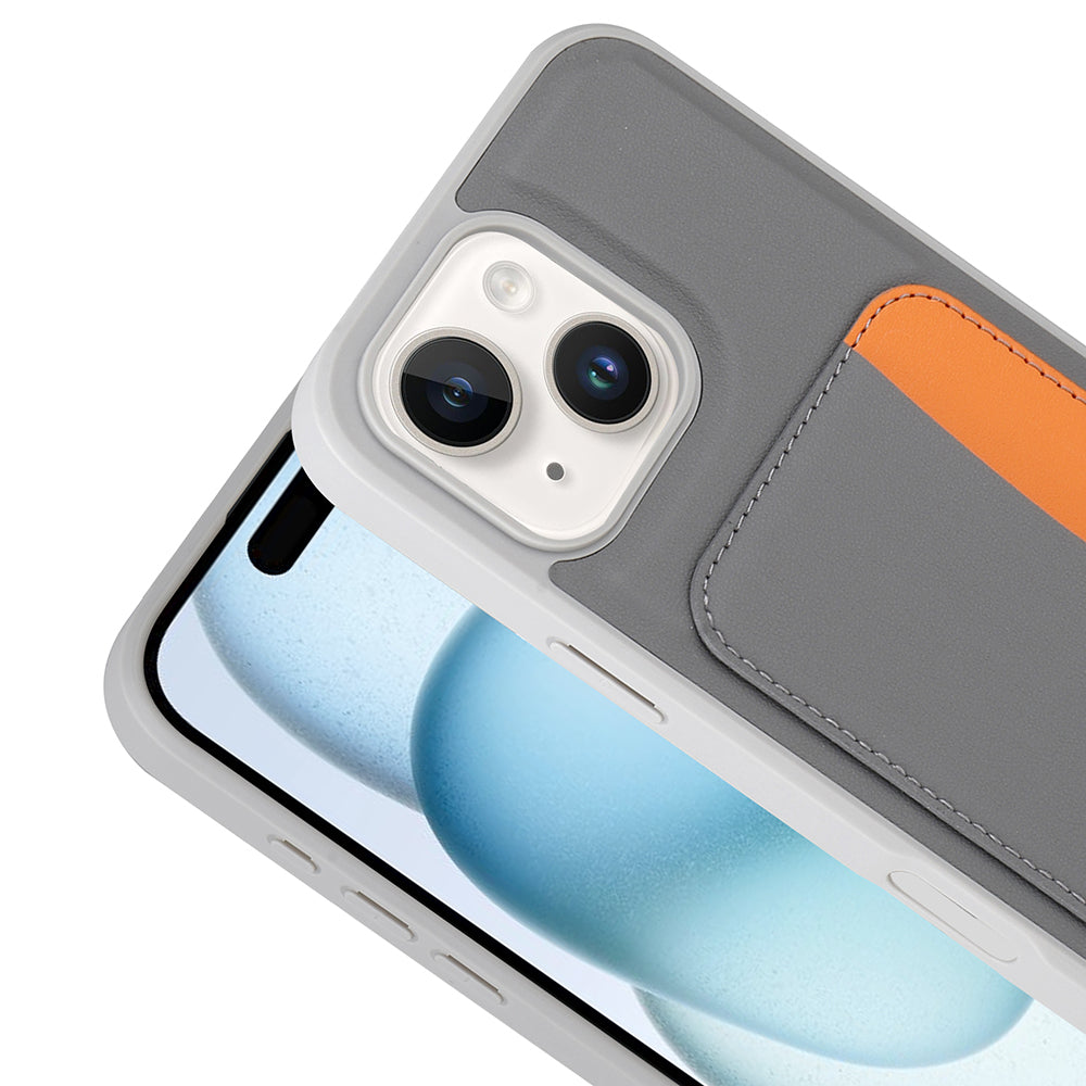 Cepax iPhone 14 Cepax X-Kart Kartlıklı Silikon Telefon Kılıfı