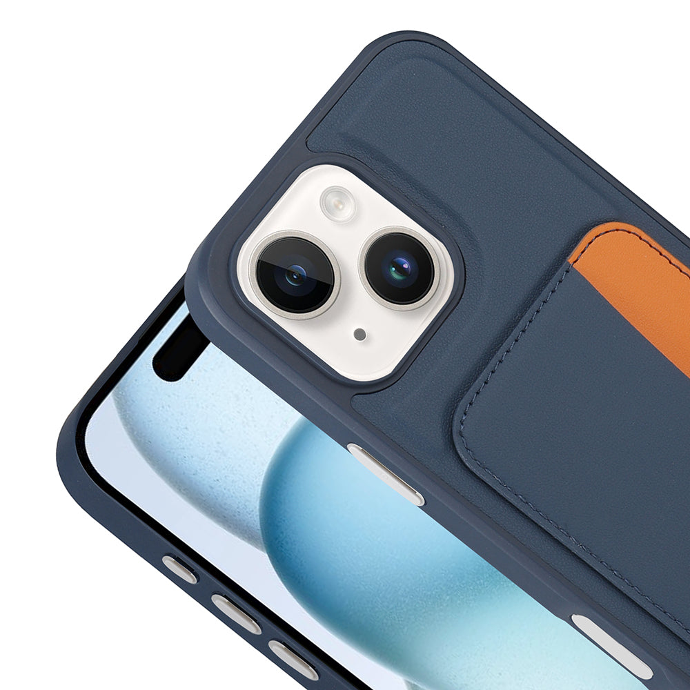 Cepax iPhone 14 Cepax X-Kart Kartlıklı Silikon Telefon Kılıfı