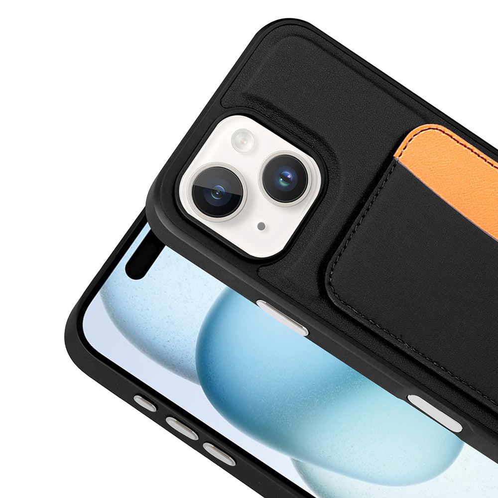 Cepax iPhone 14 Cepax X-Kart Kartlıklı Silikon Telefon Kılıfı