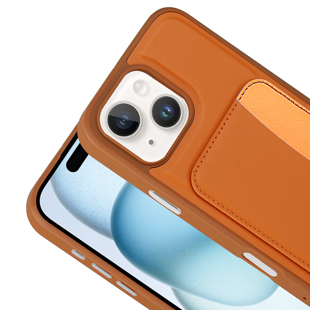 Cepax iPhone 14 Cepax X-Kart Kartlıklı Silikon Telefon Kılıfı