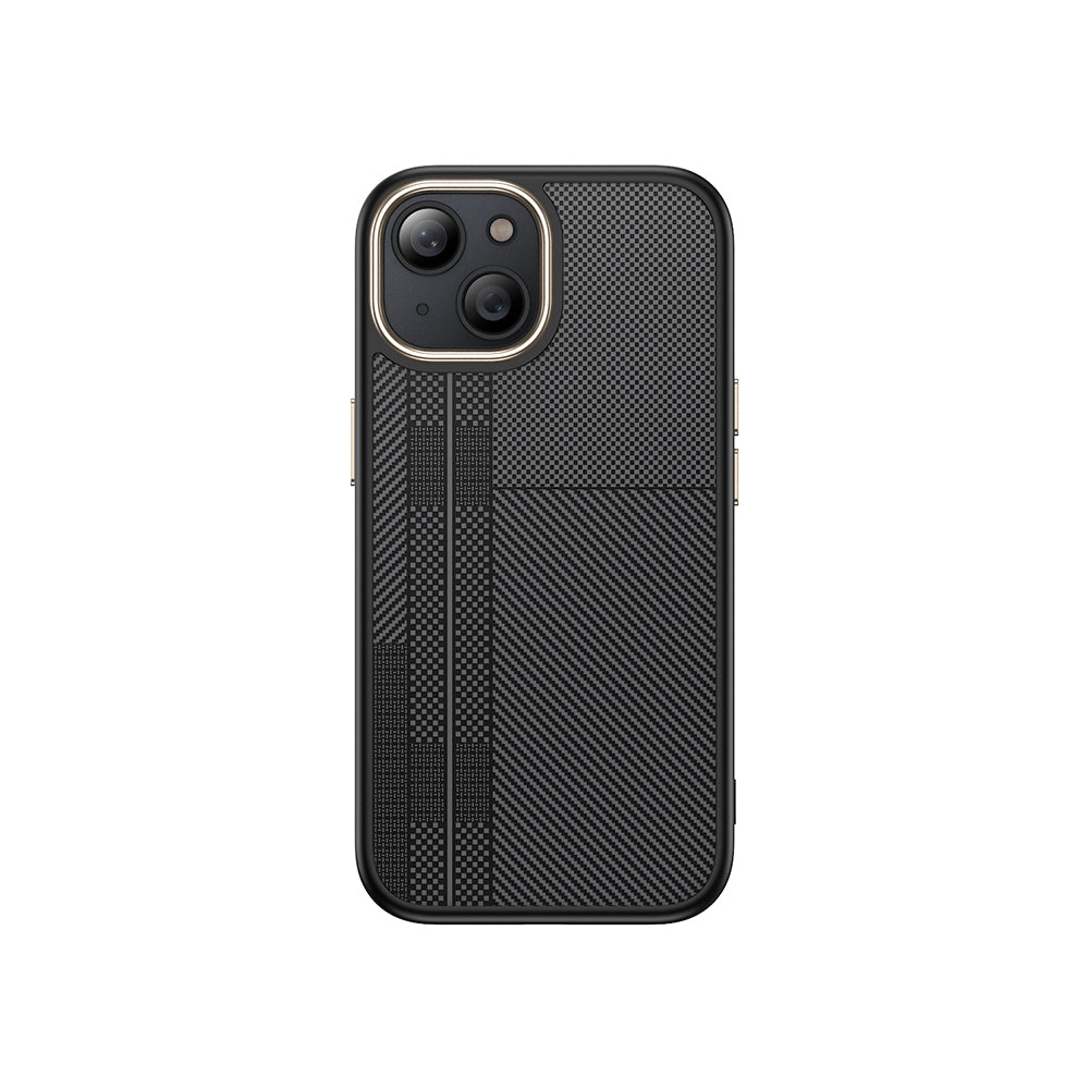Cepax iPhone 14 M-safe Şarj Özellikli Karbon Fiber Görünümlü Antina Kılıf