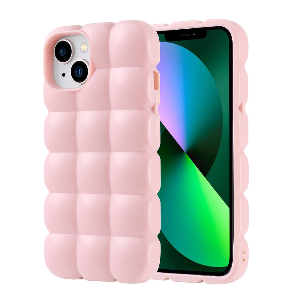 Cepax iPhone 14 Parlak Esnek Silikon Dom Dom Kılıf