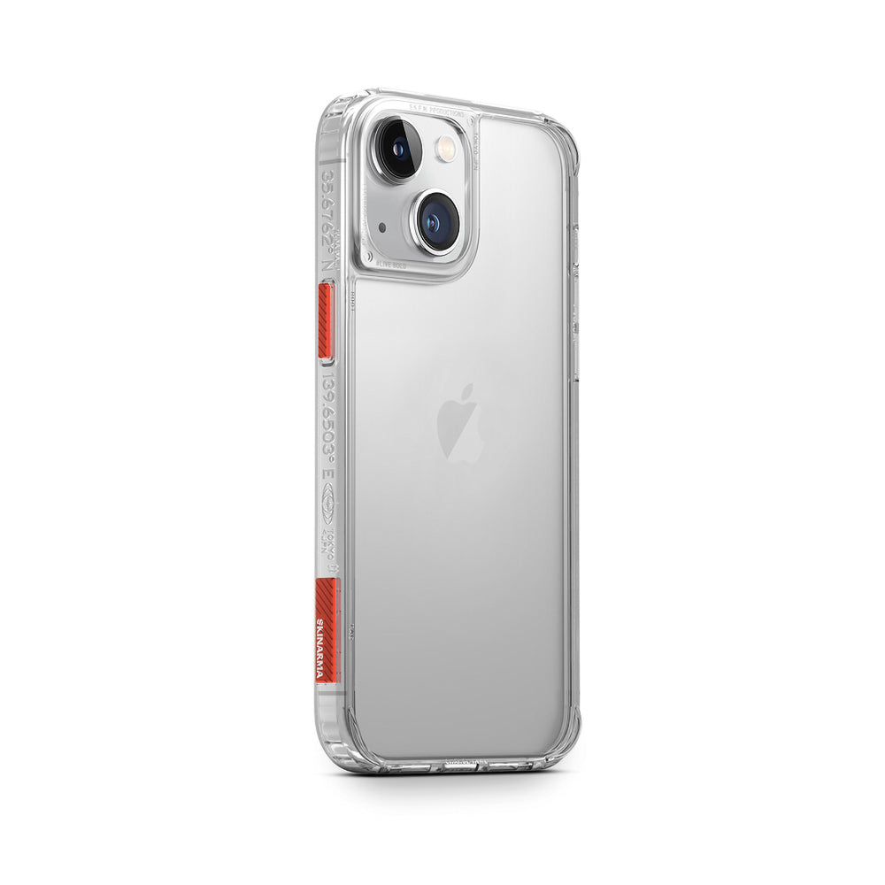 SkinArma iPhone 14 Şeffaf Airbag Tasarımlı Saido Telefon Kılıfı