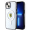 iPhone 14 Plus Kılıf Ferrari M-safe Şarj Özellikli Transparan Dizayn Kılıf