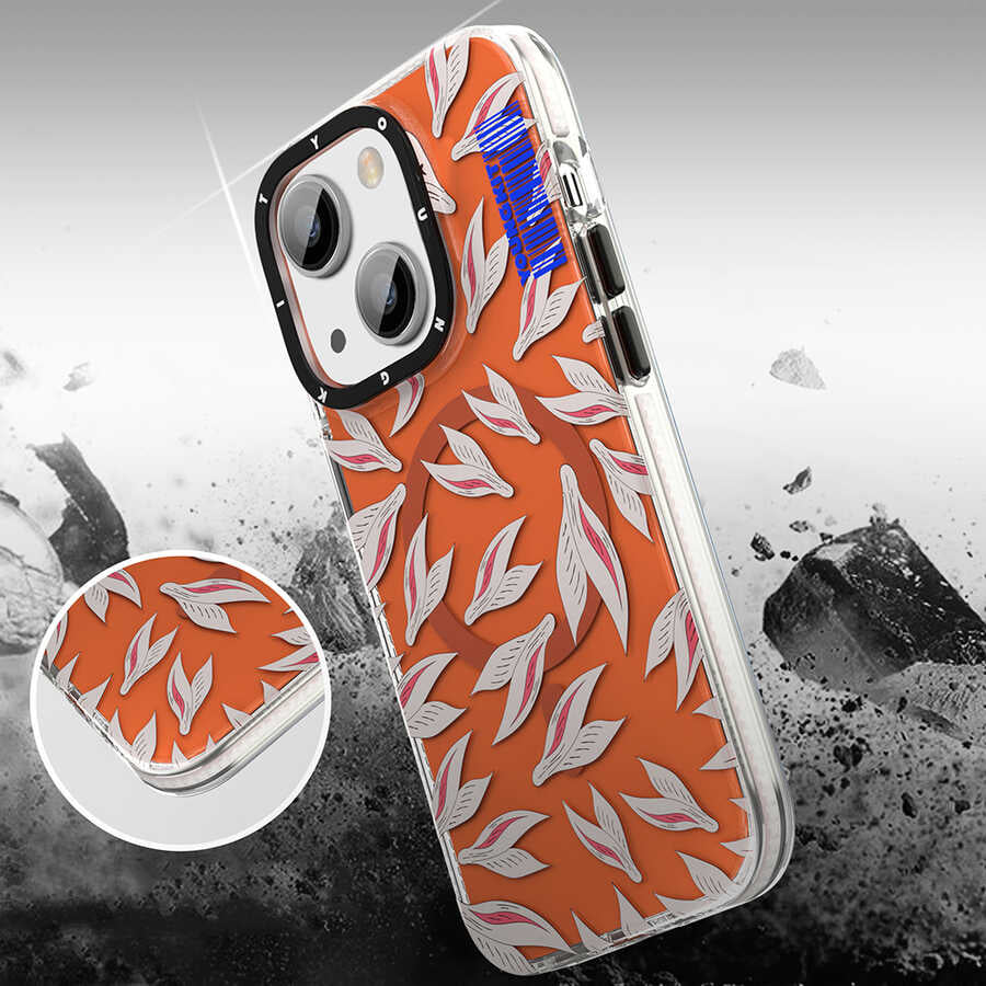iPhone 14 Plus Kılıf M-safe Şarj Özellikli Youngkit Play Rabbit Serisi Kılıf - 6