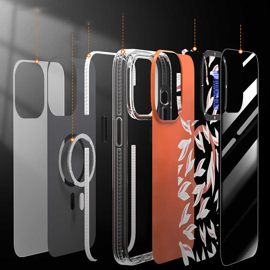 iPhone 14 Plus Kılıf M-safe Şarj Özellikli Youngkit Play Rabbit Serisi Kılıf - 4